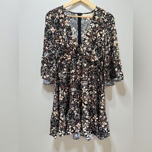 NWT | Saltwater LUXE | Ruffle Floral Dress | Sz S
